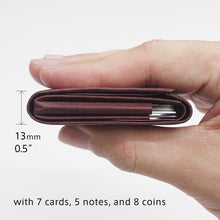 Load image into Gallery viewer, Slim, minimalist, eco-friendly paper wallets that lighten your load. Kamino wrap wallet holds cards, notes, and coins in the most minimal profile.