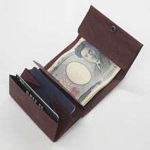 Load image into Gallery viewer, Slim, minimalist, eco-friendly paper wallets that lighten your load. Kamino wrap wallet holds cards, notes, and coins in the most minimal profile.