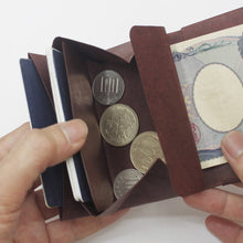 Load image into Gallery viewer, Slim, minimalist, eco-friendly paper wallets that lighten your load. Kamino wrap wallet holds cards, notes, and coins in the most minimal profile.