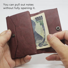 Load image into Gallery viewer, Wrap Wallet with Coin Pocket