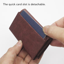 Load image into Gallery viewer, Wrap Wallet with Coin Pocket