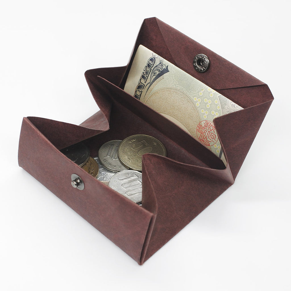 Coin Paper Wallet Origami Paper Wallet With Coin Pouch DIY Cute Paper Coin Purse | How