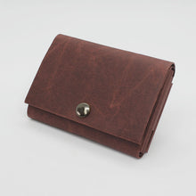Load image into Gallery viewer, Kamino wrap wallet in dark brown