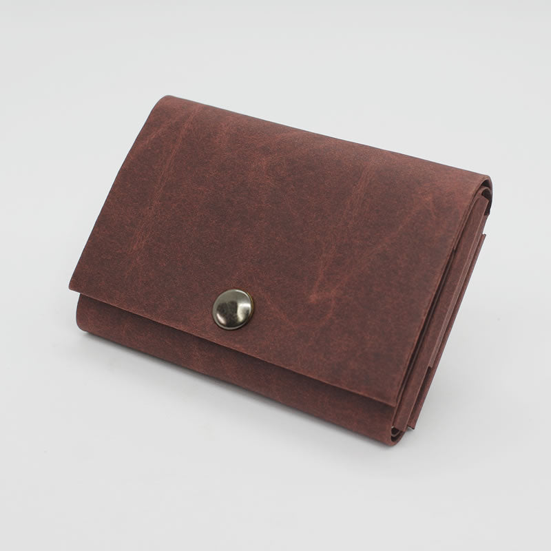 Kamino wrap wallet in dark brown