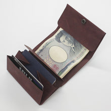 Load image into Gallery viewer, Slim, minimalist, eco-friendly paper wallets that lighten your load. Kamino wrap wallet holds cards, notes, and coins in the most minimal profile. 